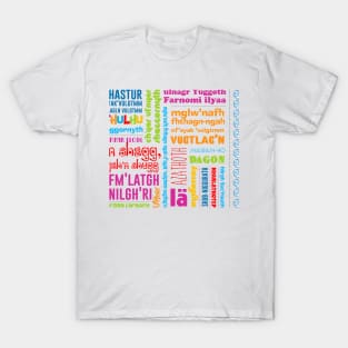 The Pastel Colors Out of Space T-Shirt